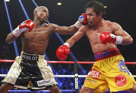 manny paq vs mayweather.